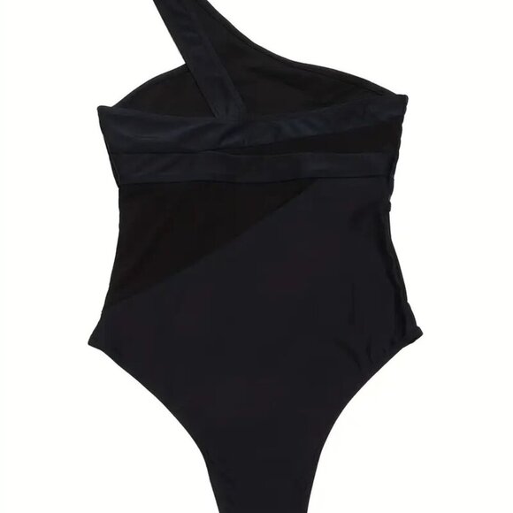 One-Shoulder One-Piece Swimsuits - Picture 3 of 4
